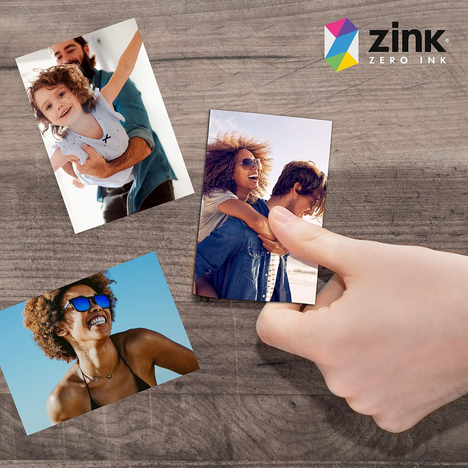 Premium Instant Photo Paper 2"x3" (50 Pack) for Polaroid Snap, Snap Touch, Zip, and Mint Cameras and Printers